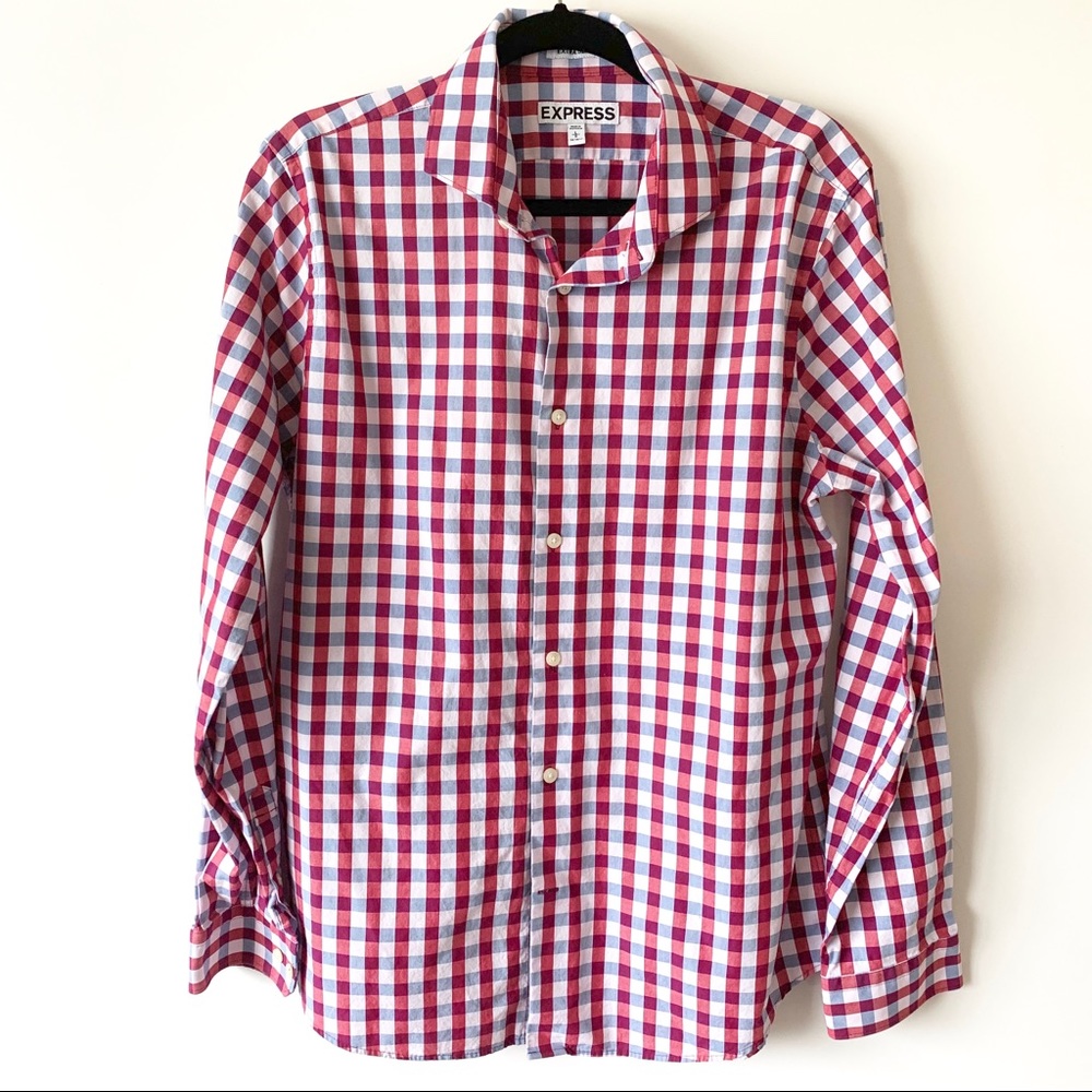 Express Men’s Extra Slim Dress Shirt